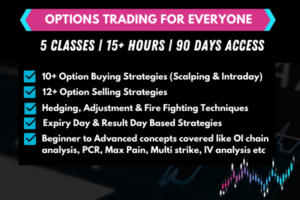 Mind Fluential Trading -Options Trading for Everyone Course 2021-Premium