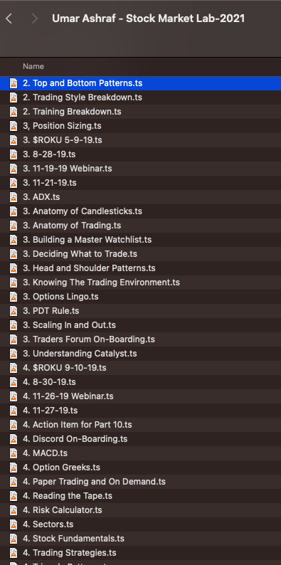 Umar Ashraf - Stock Market Lab-2021 Course-Premium 4 Umar Ashraf - Stock Market Lab-2021 Course-Premium - Image 4