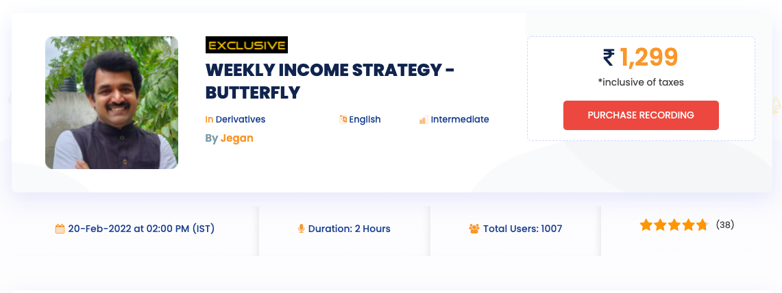 WEEKLY INCOME STRATEGY - BUTTERFLY By IT Jegan 2022-Premium 8 WEEKLY INCOME STRATEGY - BUTTERFLY By IT Jegan 2022-Premium - Image 8