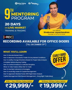 Shivakumar Options Scalping 9th Mentoring Program Full Course