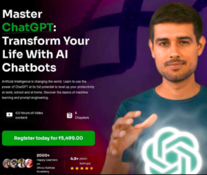 Dhruv Rathee Master ChatGPT: Transform Your Life With AI Chatbots
