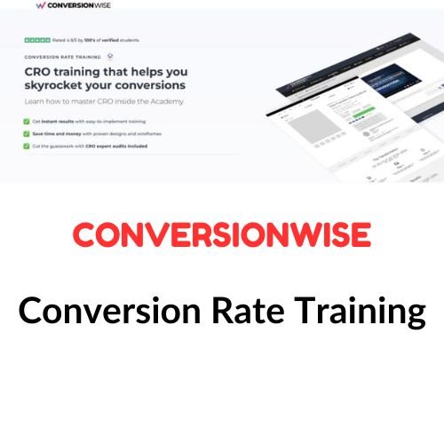ConversionWise – Conversion Rate Training 1 ConversionWise – Conversion Rate Training