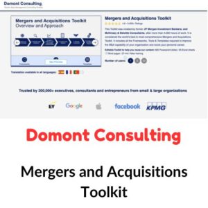 Domont Consulting – Mergers and Acquisitions Toolkit