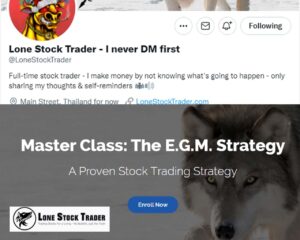 LoneStockTrader – MasterClass The E.G.M. Strategy