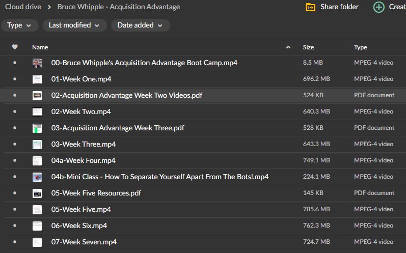 Bruce Whipple – Acquisition Advantage 2 Bruce Whipple – Acquisition Advantage - Image 2