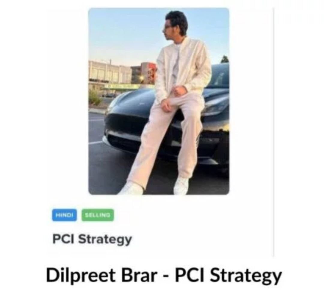 Dilpreet Brar - PCI Strategy 1 Dilpreet Brar - PCI Strategy