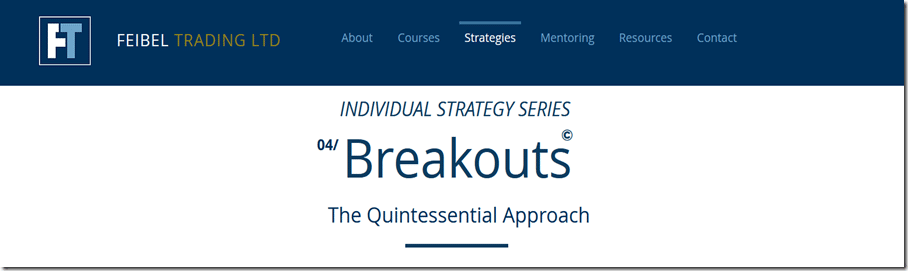 Feibel Trading – Breakouts 1 Feibel Trading – Breakouts