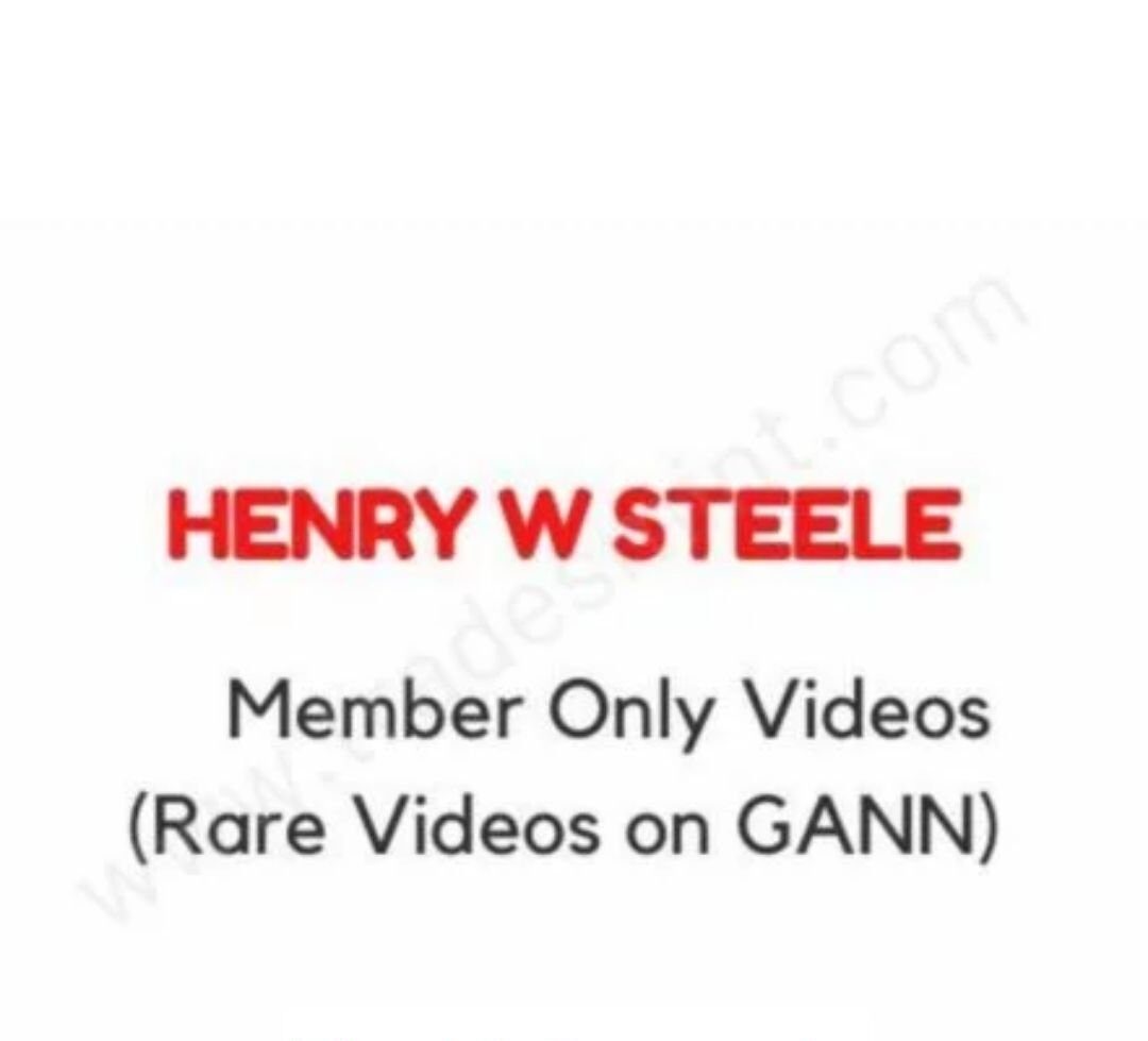 Henry W Steele - Rare Videos On Gann 1 Henry W Steele - Rare Videos On Gann