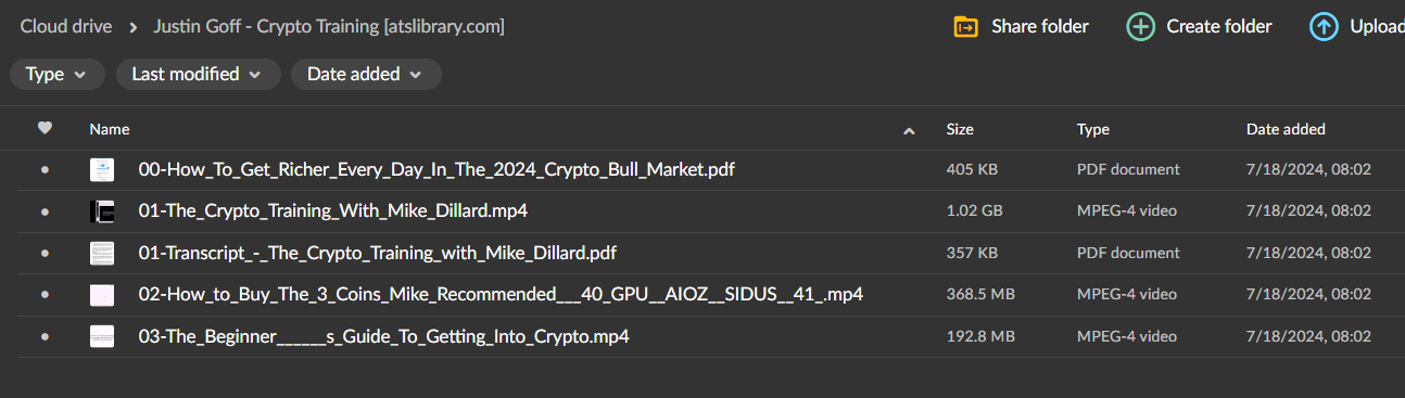 Justin Goff – Crypto Training 2 Justin Goff – Crypto Training - Image 2