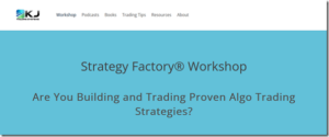 Kevin Davey – Strategy Factory Workshop 2021