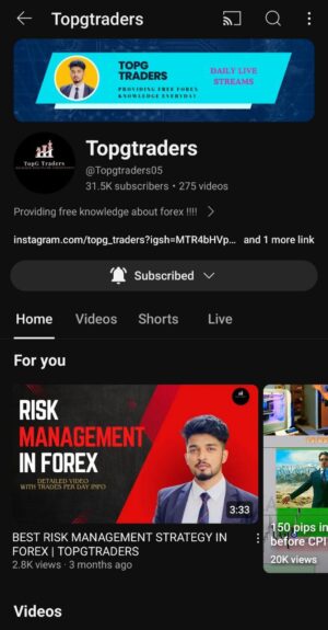 TopG Trader Course Premium