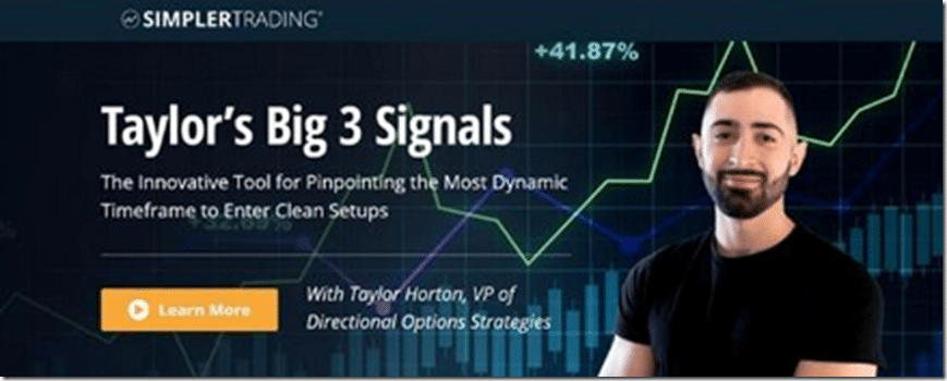 Simpler Trading – Taylor’s Big 3 Signals ELITE 1 Simpler Trading – Taylor’s Big 3 Signals ELITE