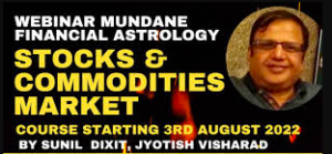 Sunil Dixit Financial Astrology Stocks and Commodity Market