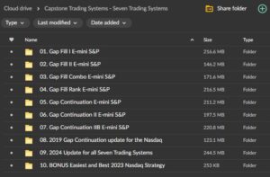Capstone Trading Systems – Seven Trading Systems