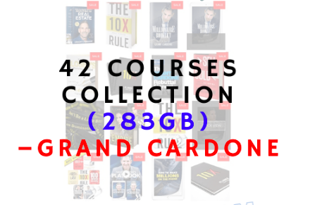 Grant Cardone – 42 Courses Collection (283GB) 1 Grant Cardone – 42 Courses Collection (283GB)