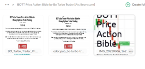 BOTT Price Action Bible by BO Turbo Trader