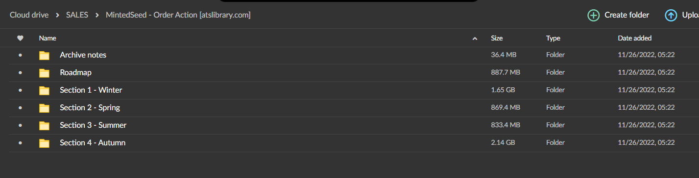 MintedSeed – Order Action 2 MintedSeed – Order Action - Image 2