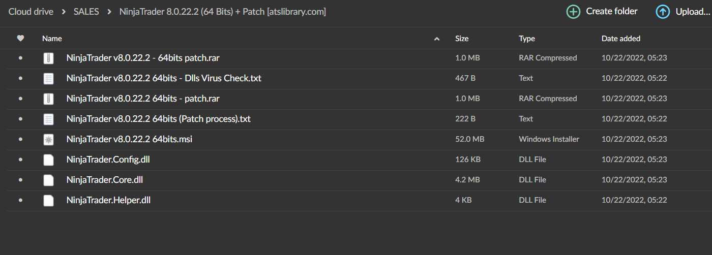 NinjaTrader 8.0.22.2 (64 Bits) + Patch 2 NinjaTrader 8.0.22.2 (64 Bits) + Patch - Image 2