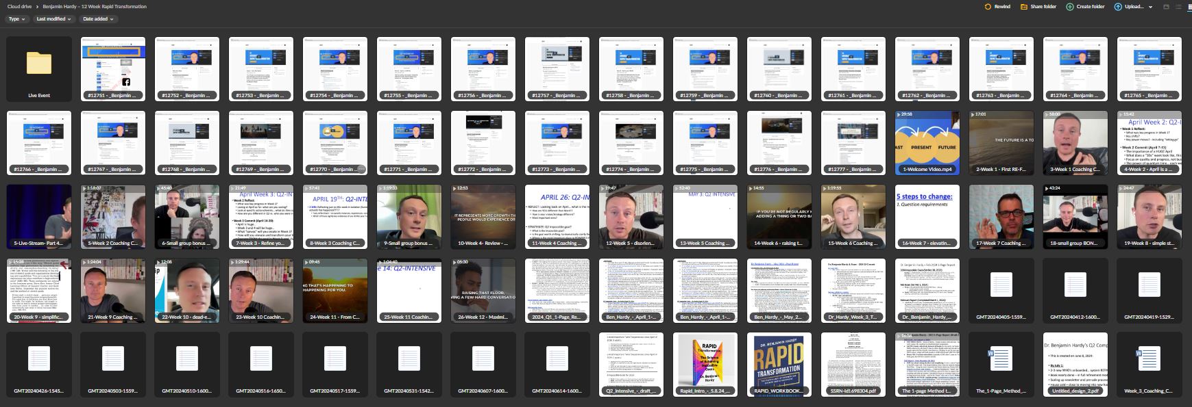 Benjamin Hardy – 12 Week Rapid Transformation 2 Benjamin Hardy – 12 Week Rapid Transformation - Image 2