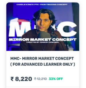 Candle King MMC - Mirror Market Concept ( For Advanced Learner Only) 2024 Premium Course