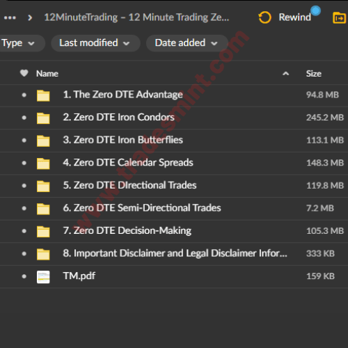 12MinuteTrading – 12 Minute Trading Zero DTE Masterclass 2 12MinuteTrading – 12 Minute Trading Zero DTE Masterclass - Image 2