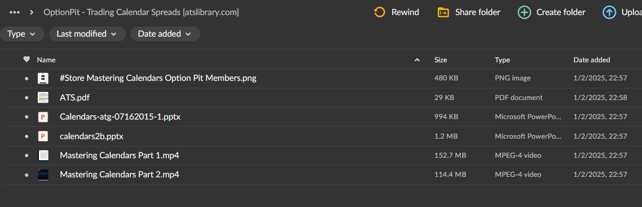 OptionPit – Trading Calendar Spreads 2 OptionPit – Trading Calendar Spreads - Image 2