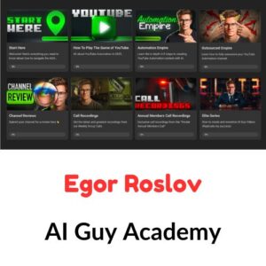 Egor Roslov – AI Guy Academy