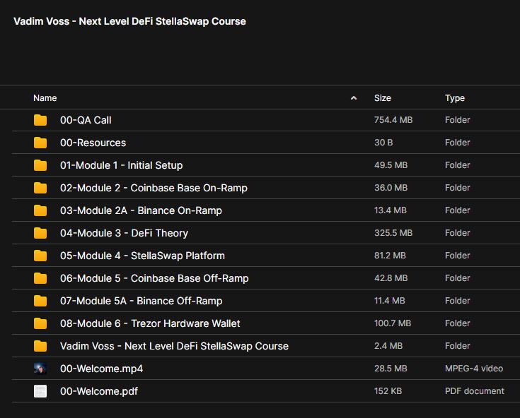 Vadim Voss – Next Level DeFi StellaSwap Course 2 Vadim Voss – Next Level DeFi StellaSwap Course - Image 2