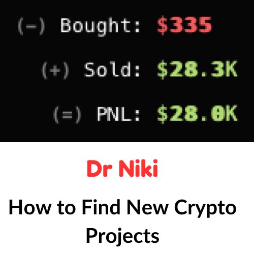 Dr Niki – How to Find New Crypto Projects 1 Dr Niki – How to Find New Crypto Projects