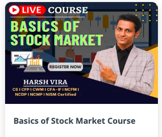 Harsh Vira Basics of Stock Market Course 1 Harsh Vira Basics of Stock Market Course