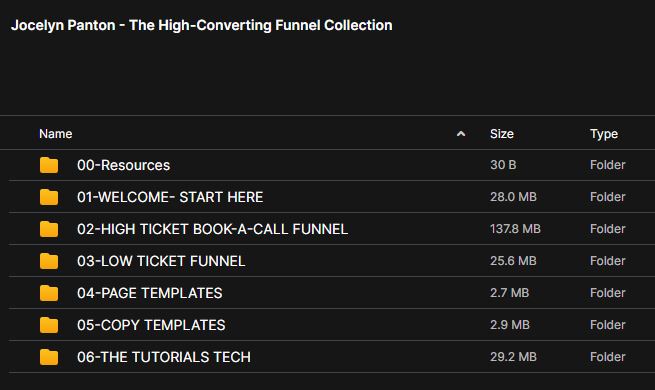 Jocelyn Panton – The High-Converting Funnel Collection 2 Jocelyn Panton – The High-Converting Funnel Collection - Image 2