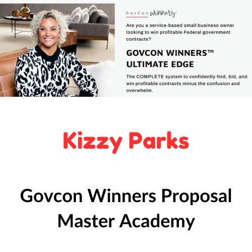 Kizzy Parks – Govcon Winners Proposal Master Academy 1 Kizzy Parks – Govcon Winners Proposal Master Academy