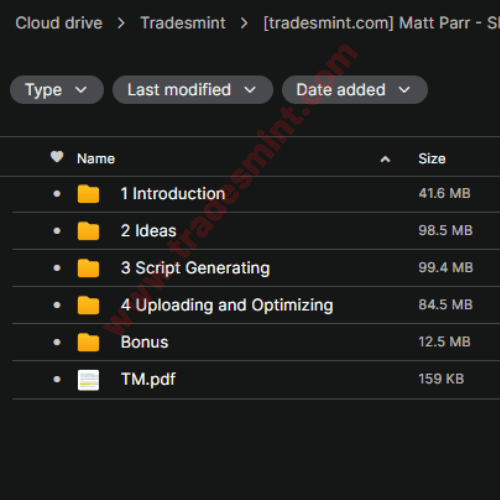 Matt Parr - Shorts Mastery 3 Matt Parr - Shorts Mastery - Image 3