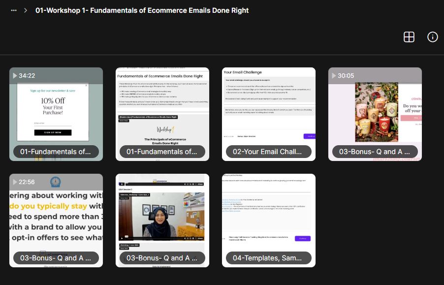 Samar Owais – eCommerce Email Bootcamp 3 Samar Owais – eCommerce Email Bootcamp - Image 3