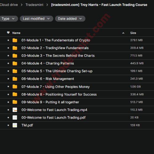 Troy Harris - Fast Launch Trading Course 2 Troy Harris - Fast Launch Trading Course - Image 2