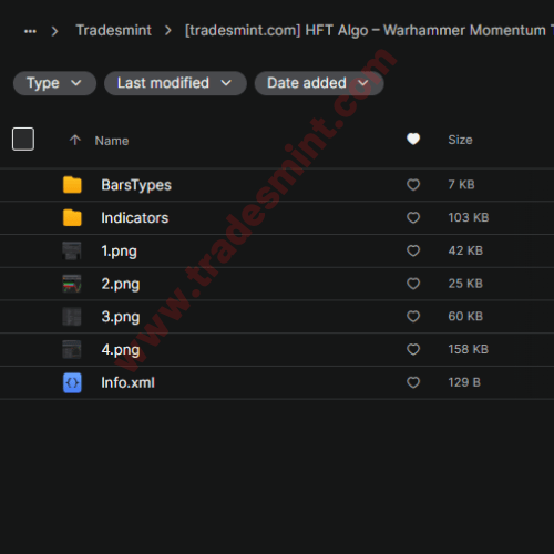 HFT Algo – Warhammer Momentum Trades NT8 2 HFT Algo – Warhammer Momentum Trades NT8 - Image 2