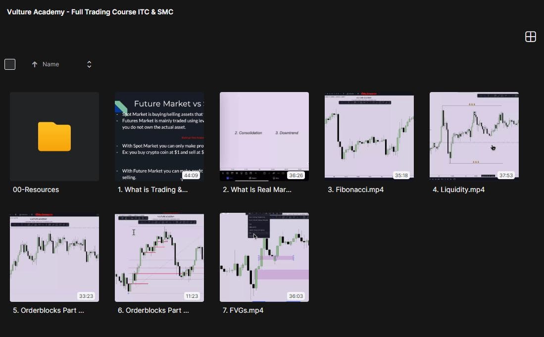 Vulture Academy – Full Trading Course ICT & SMC 2 Vulture Academy – Full Trading Course ICT & SMC - Image 2