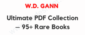 W.D. Gann Ultimate PDF Collection – 95+ Rare Books