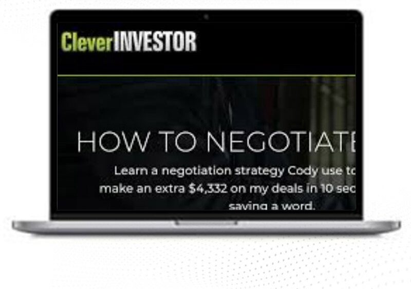 Clever Investor – Negotiation Influence 1 Clever Investor – Negotiation Influence