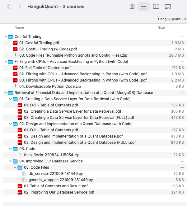 HangukQuant - 3 courses 2 HangukQuant - 3 courses - Image 2