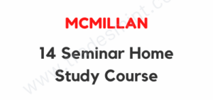 McMillan - 14 Seminar Home Study Course